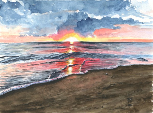 Virginia Sunrise on the Beach