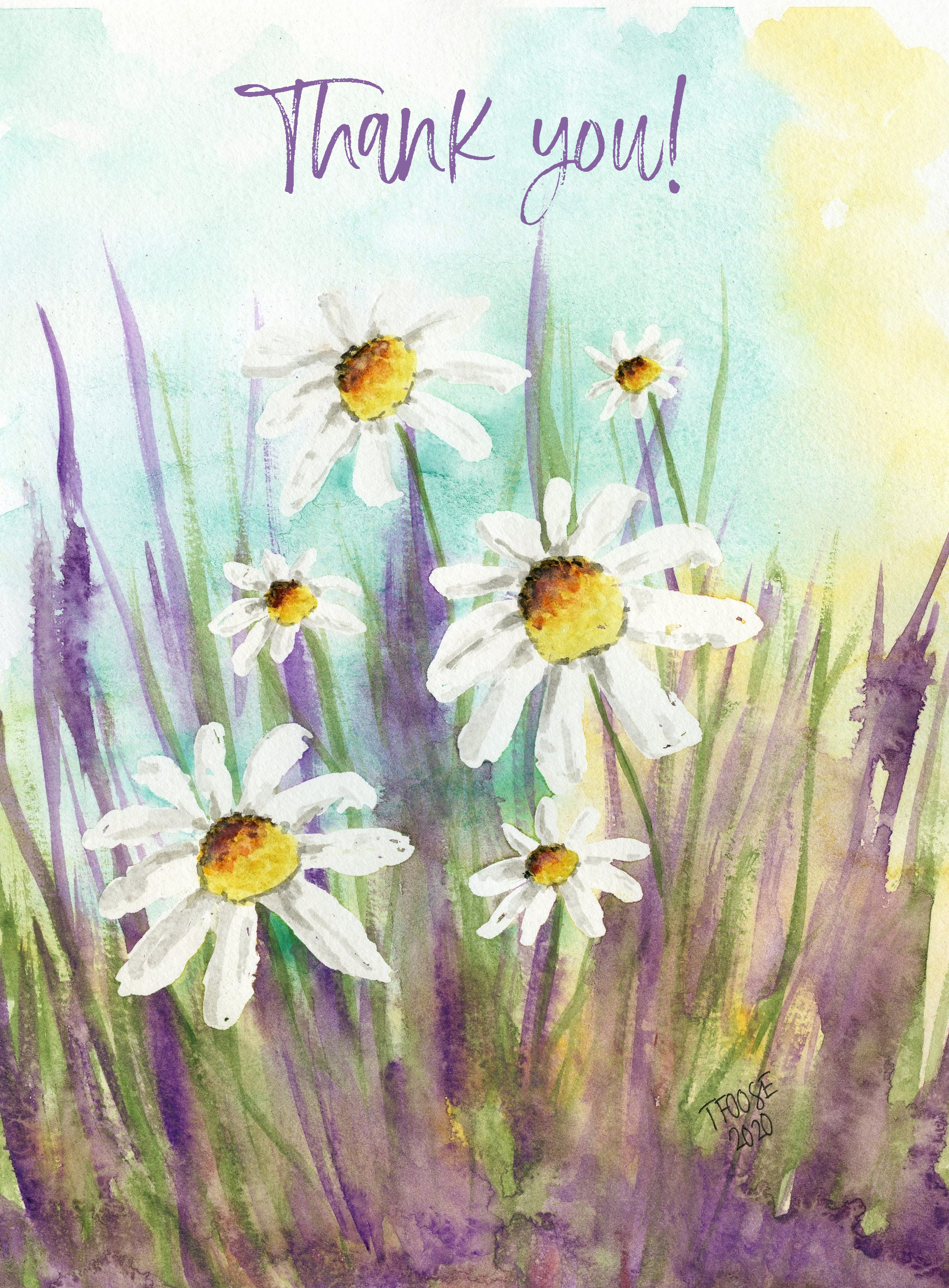 Daisies 1 Greeting Card - Image 1