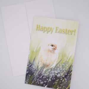 Chick in the Grass Easter Greeting Card - Image 2