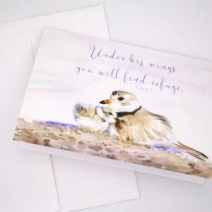 Under His Wings Greeting Card - Image 2