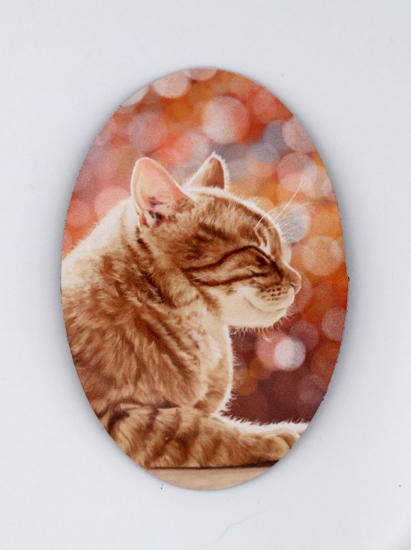 Orange Tabby Cat Magnet