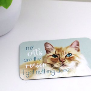 My Cats are the Reason Magnet - Image 2