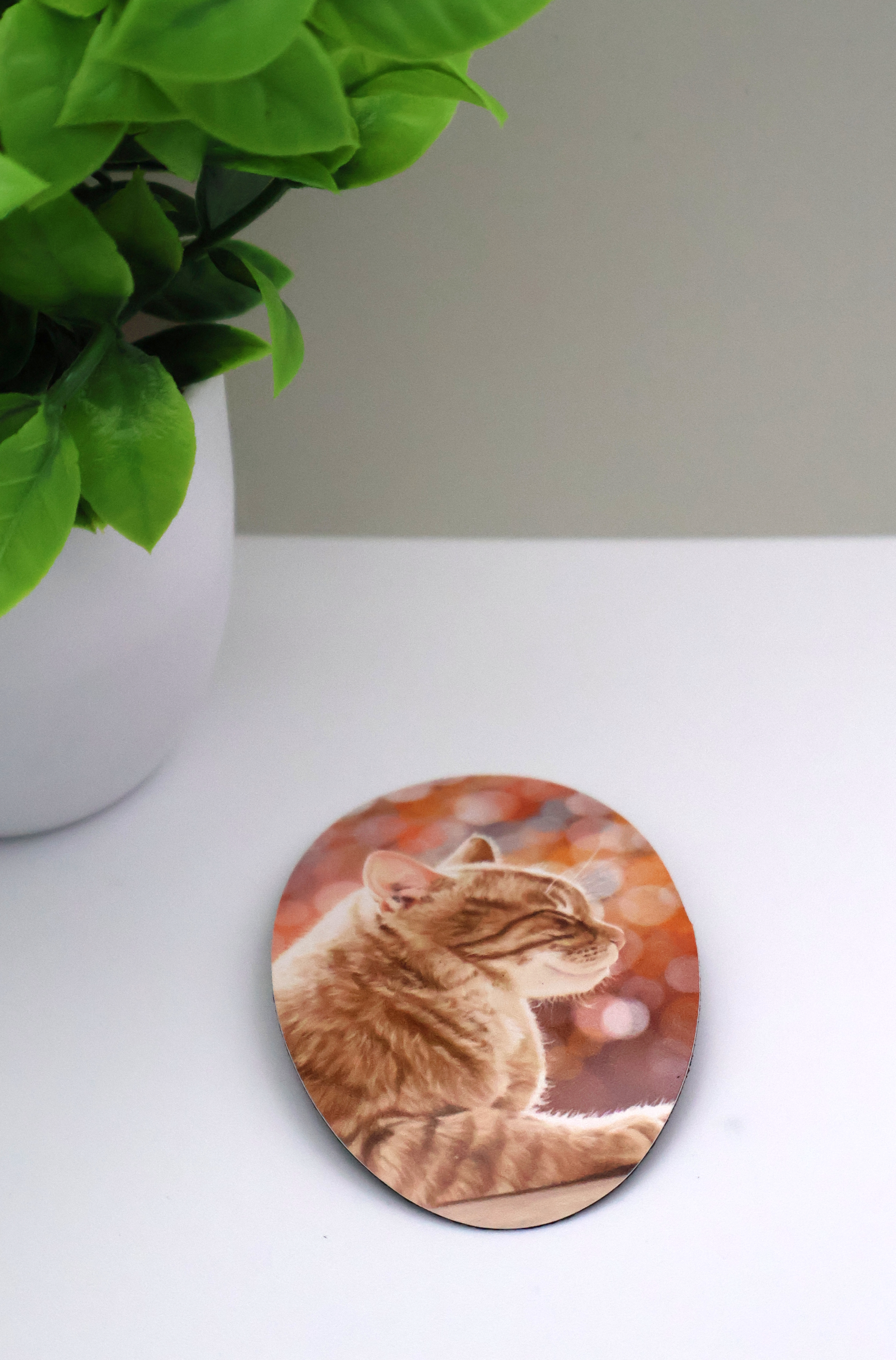 Orange Tabby Cat Magnet - Image 2
