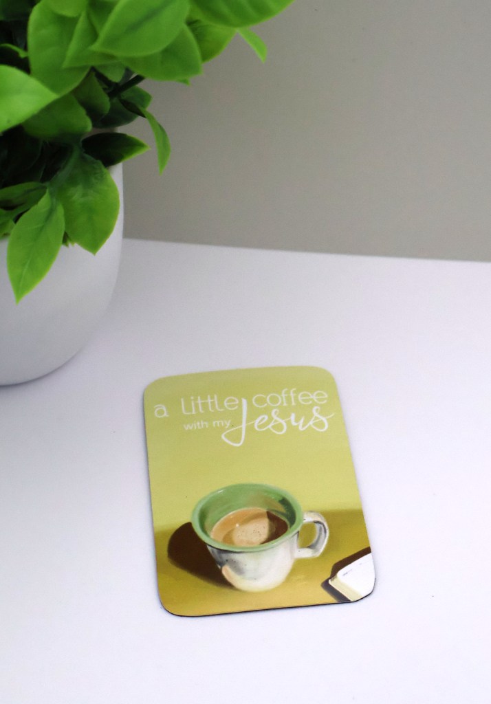 Coffee and Jesus Magnet