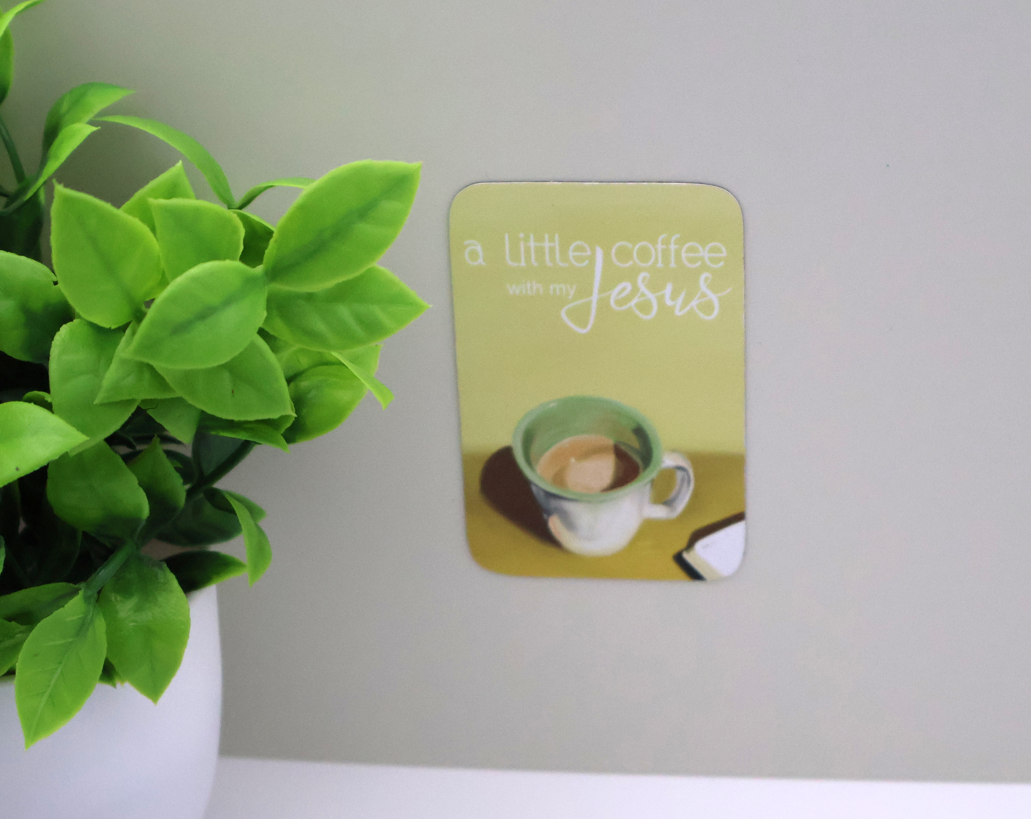 Coffee and Jesus Magnet - Image 3