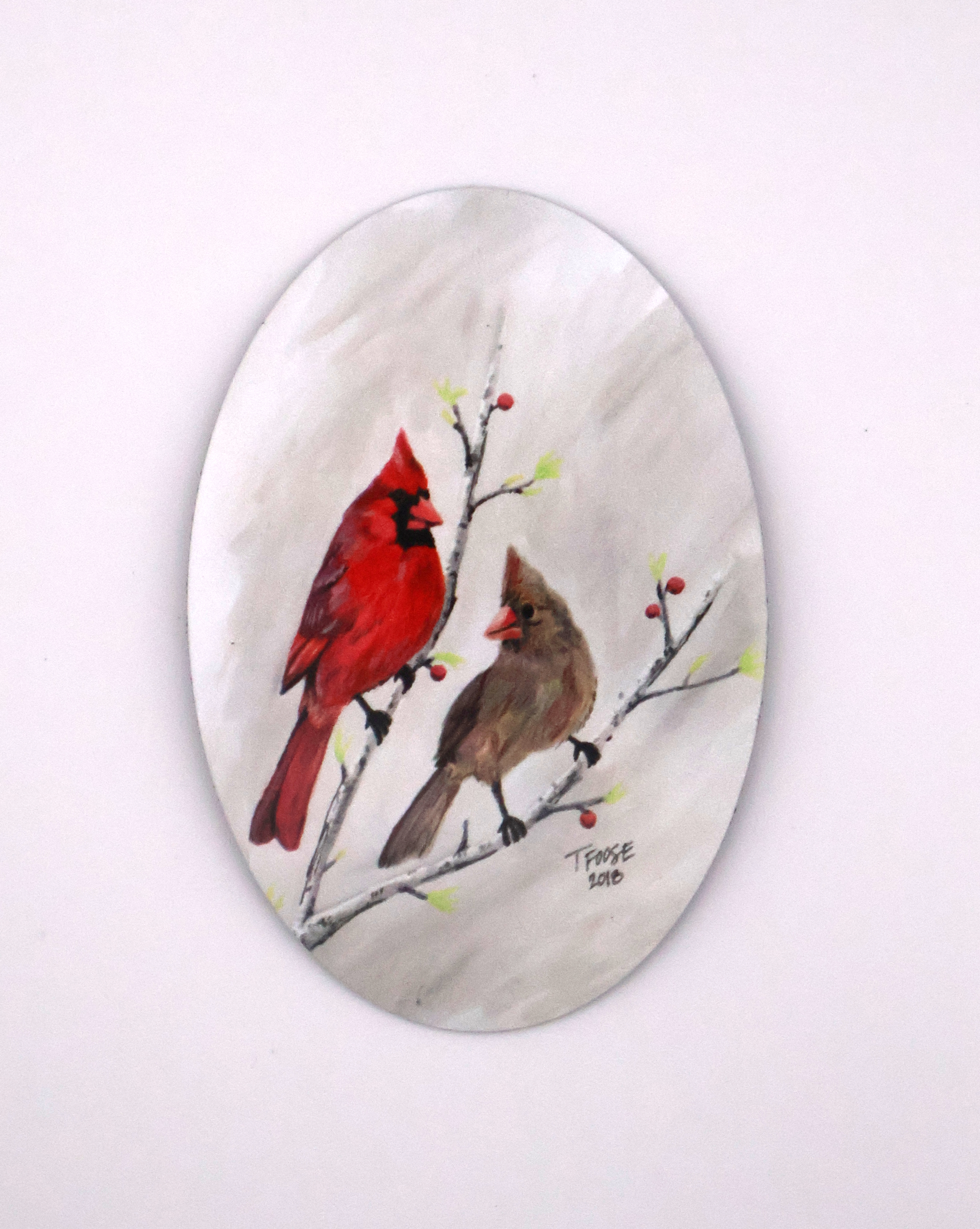 Cardinal Mates Magnet - Image 1