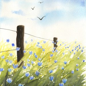 Peaceful Meadow Greeting Card