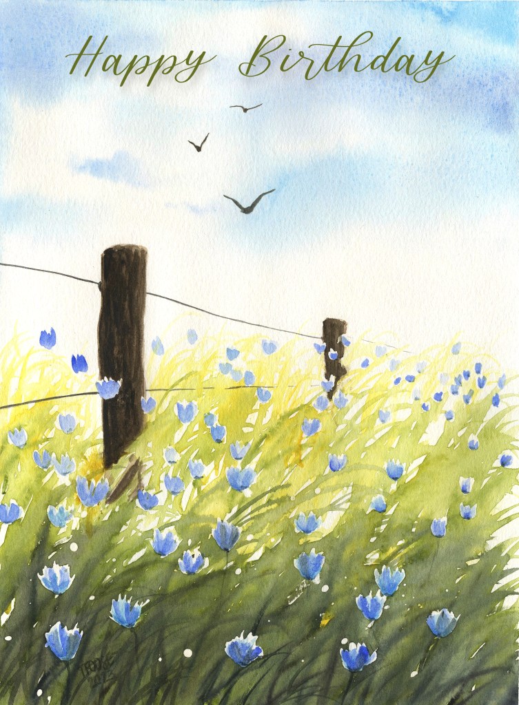 Peaceful Meadow Greeting Card