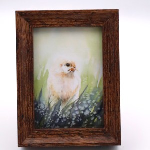 Chick in the Grass Mini Print