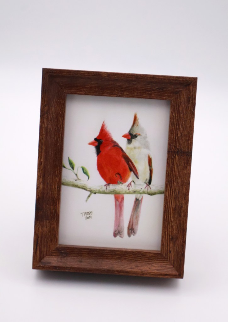 Cardinal Pair Mini Print