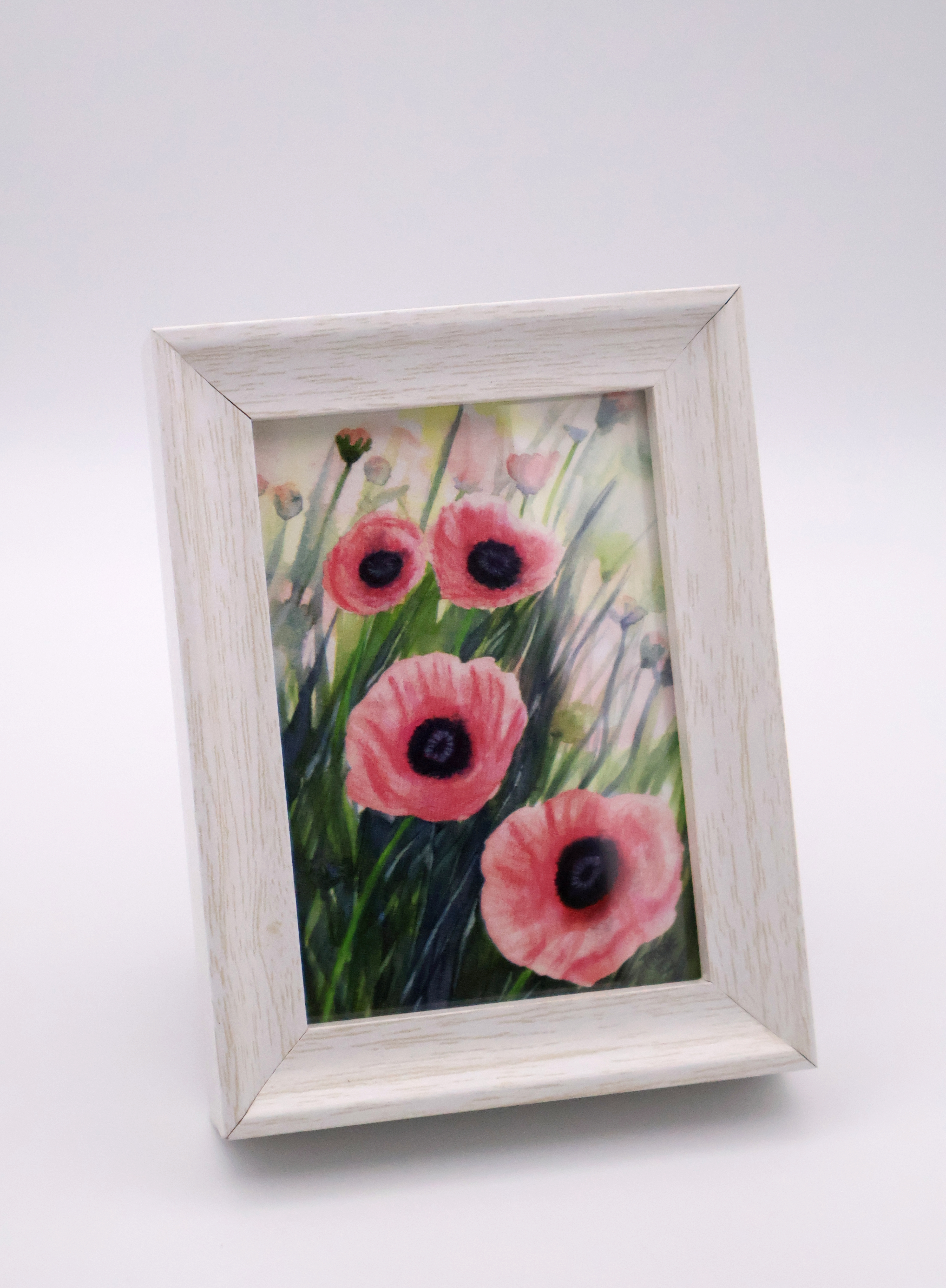 Exuberant Pink Poppies Mini Print - Image 1