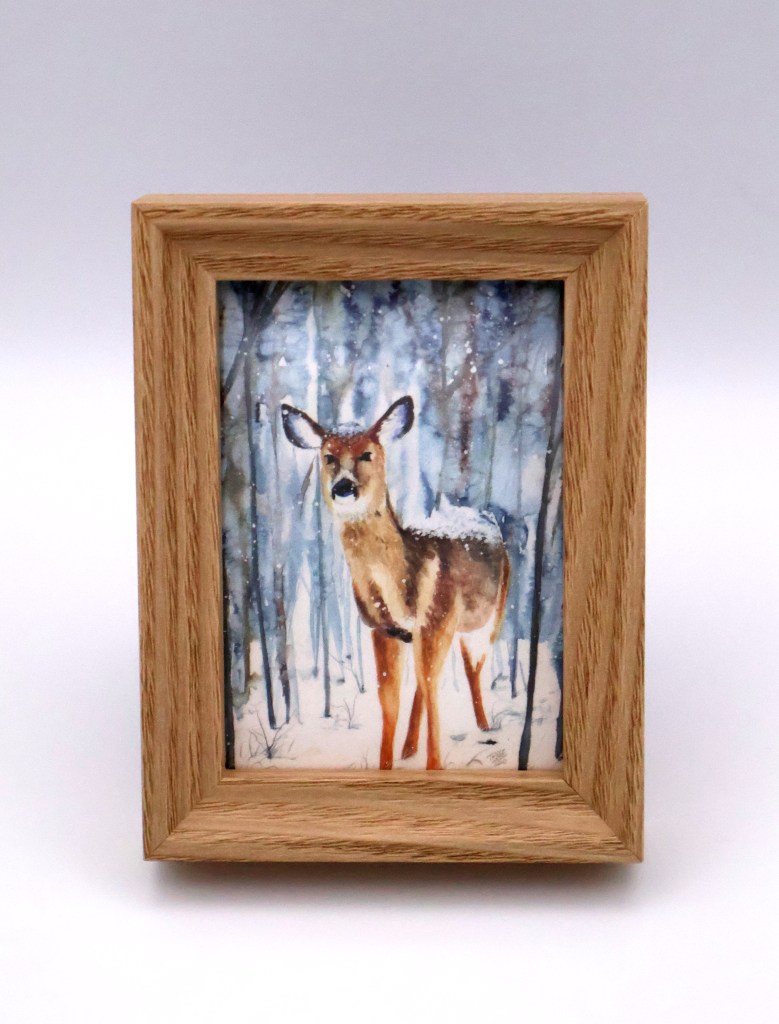 Snow, Oh Deer Mini Print