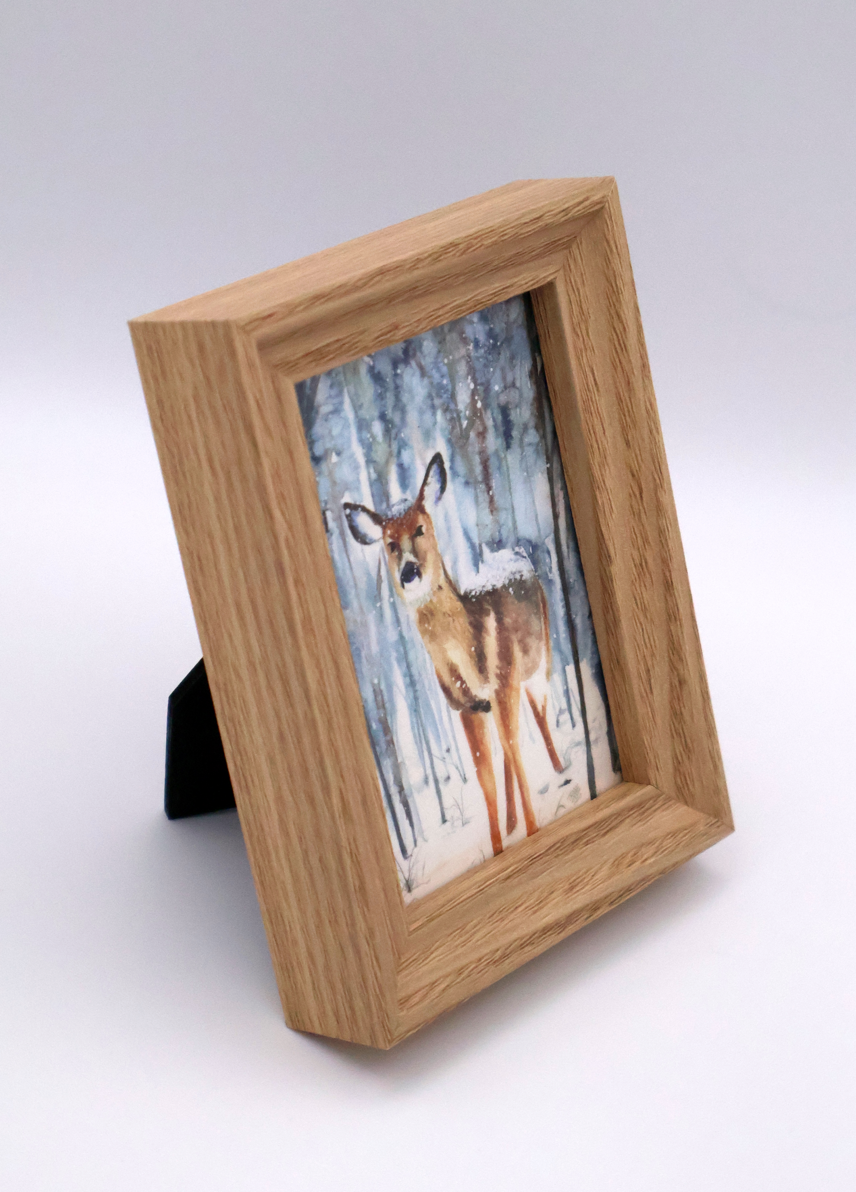 Snow, Oh Deer Mini Print - Image 2