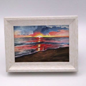 Virginia Sunrise on the Beach Mini Print