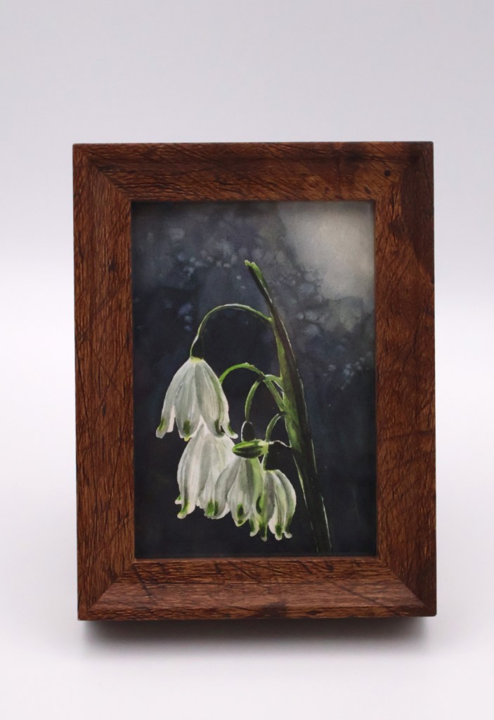 Snowdrops in the Sunlight Mini Print