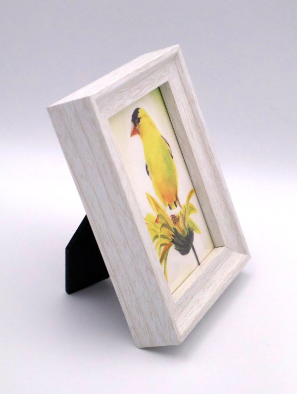 Mini Print - "Yellow on Yellow - Goldfinch"