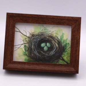 Bird Nest Among the Leaves Mini Print