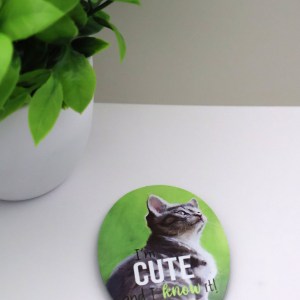 I'm Cute and I Know It Magnet - Image 2