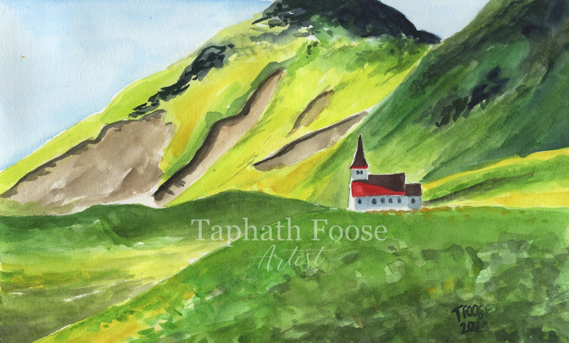 Church in the Rolling Hills - Image 1
