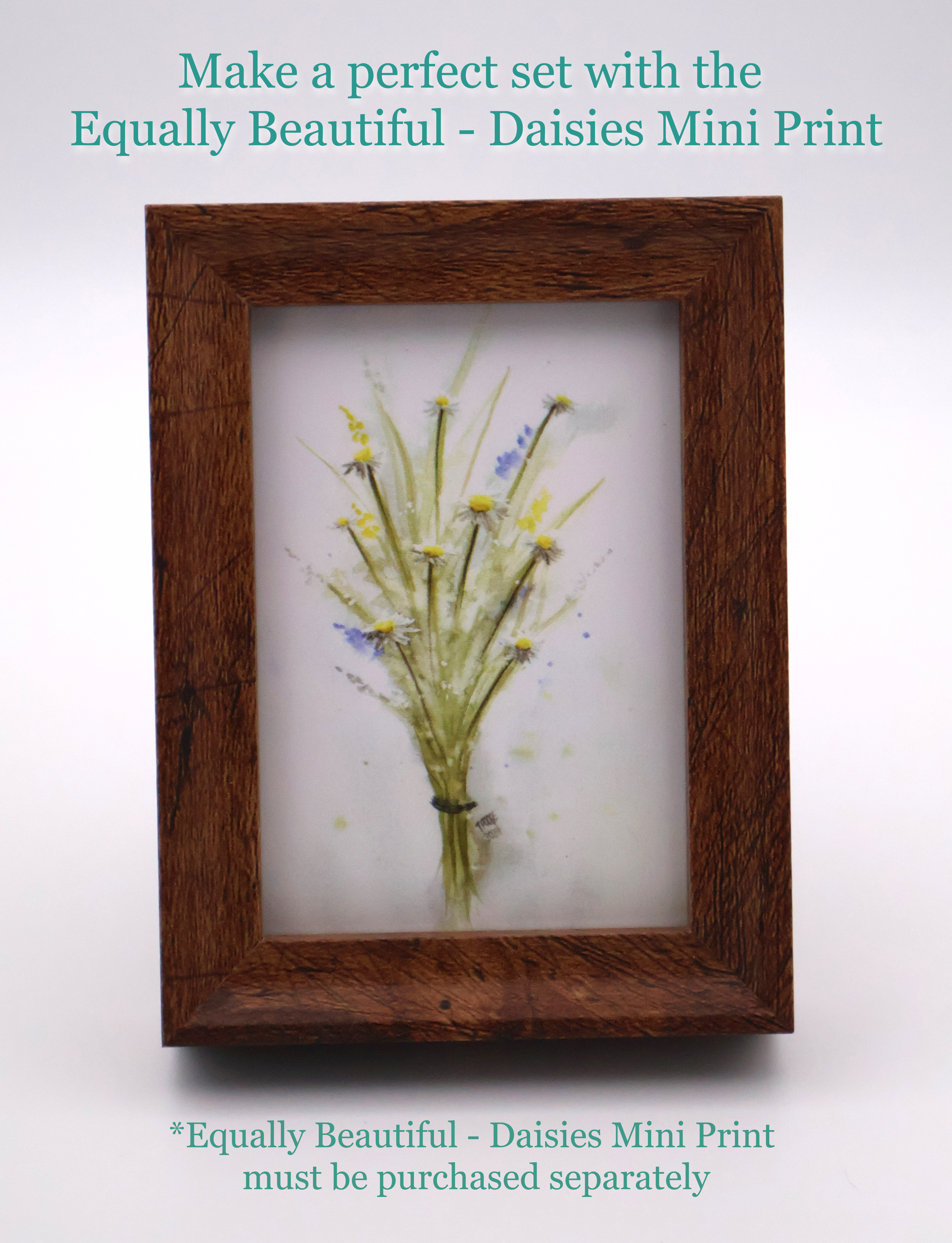 Equally Beautiful - Queen Anne's Lace Mini Print - Image 3