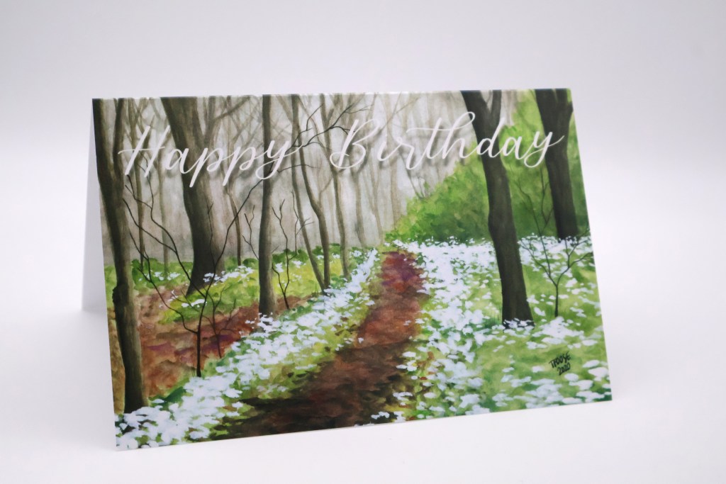 Springtime in the Woods Greeting Card