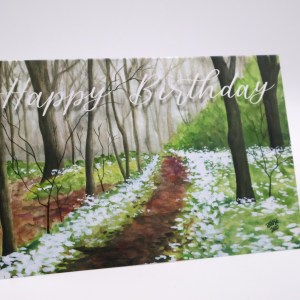 Springtime in the Woods Greeting Card - Image 1