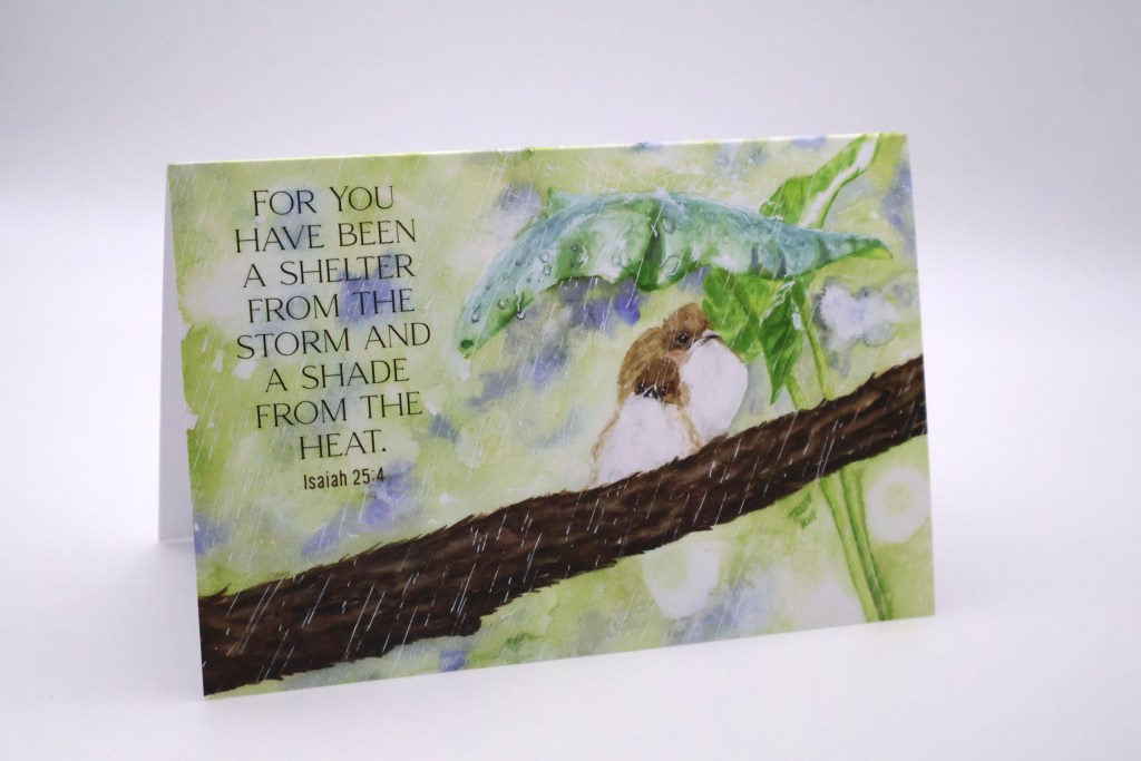 Shelter in the Storm Greeting Card