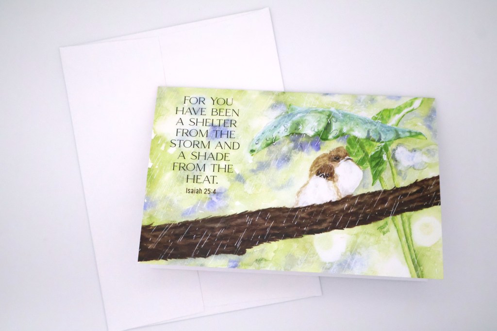 Shelter in the Storm Greeting Card