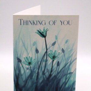 All in Blue Greeting Card - Image 2