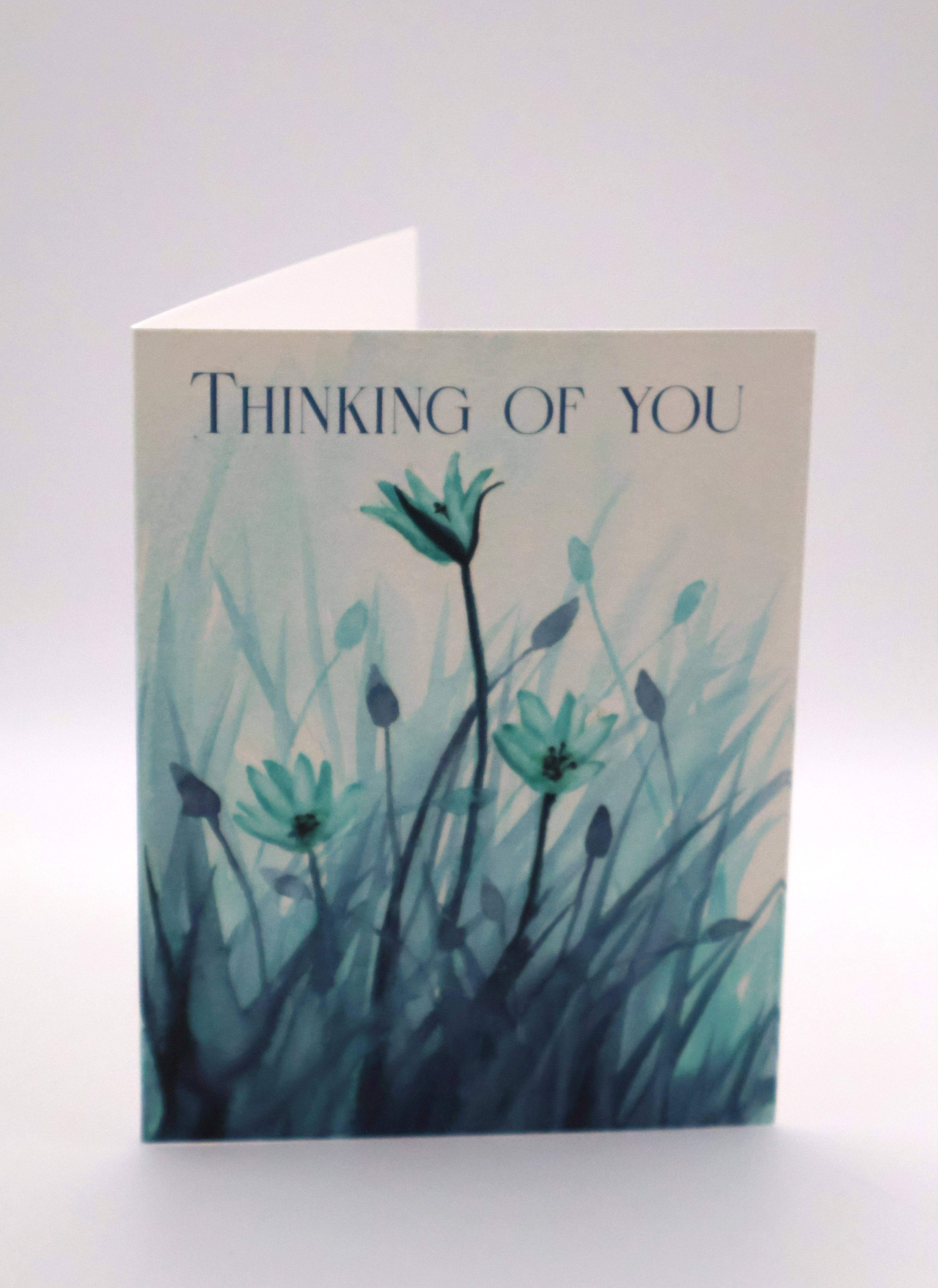 All in Blue Greeting Card - Image 2