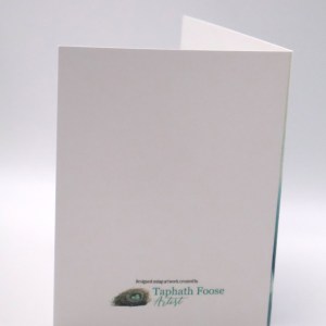 All in Blue Greeting Card - Image 3