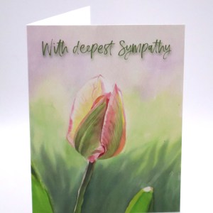Easter Tulip Greeting Card - Image 2