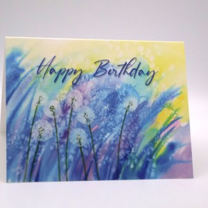 Dandelions in Color Greeting Card
