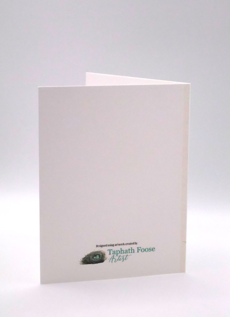 Simple Aqua Green Flowers Greeting Card