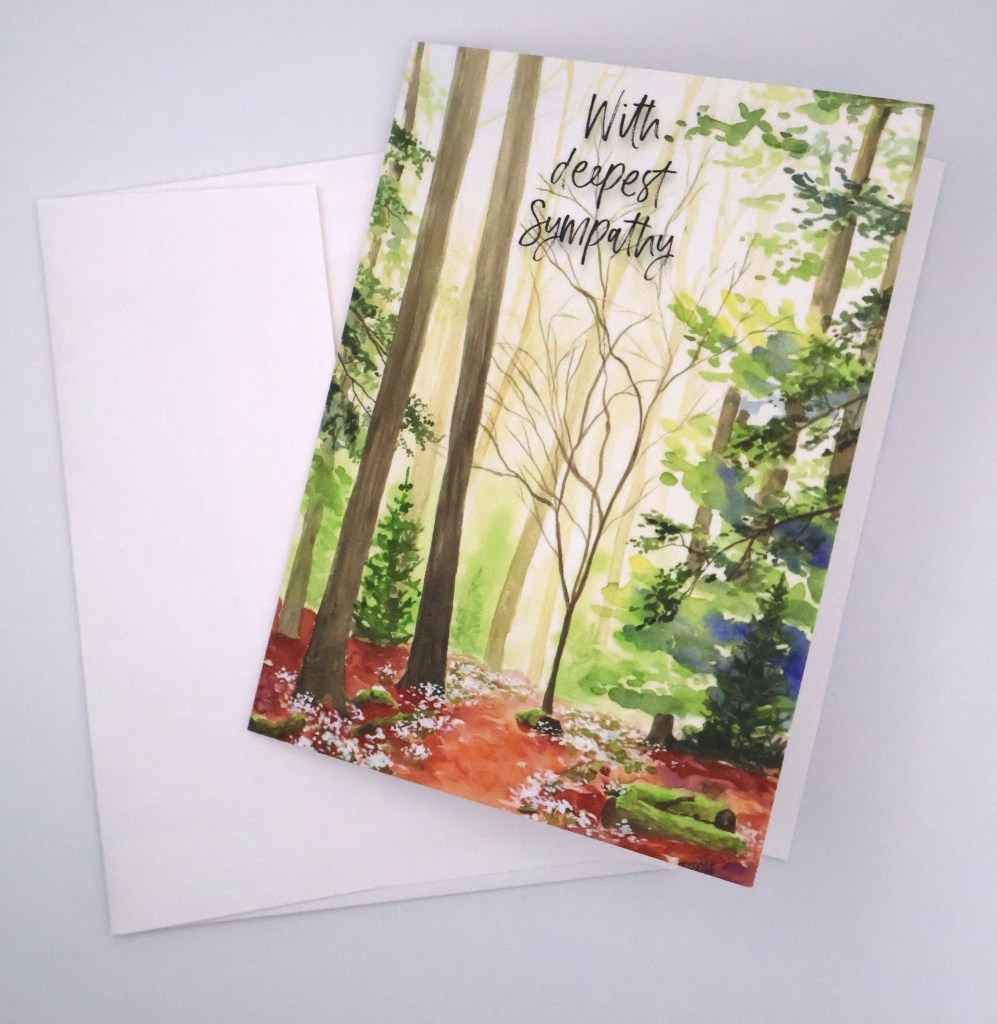 Beauty in Tragedy Greeting Card