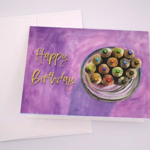 Cup of Colored Pencils Greeting Card - Image 2