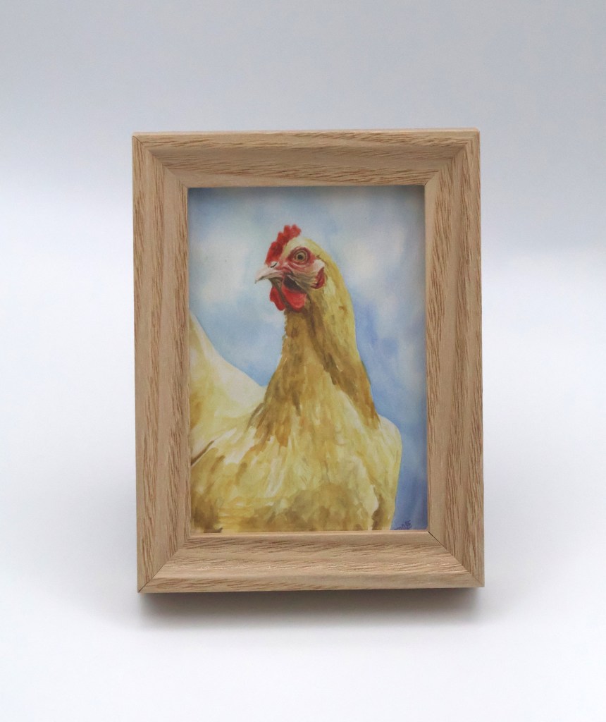 Buff Orpington Blue Mini Print
