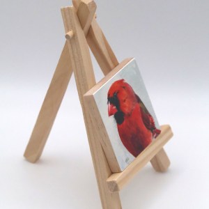 Cardinal and Berries Mini Print - Image 2