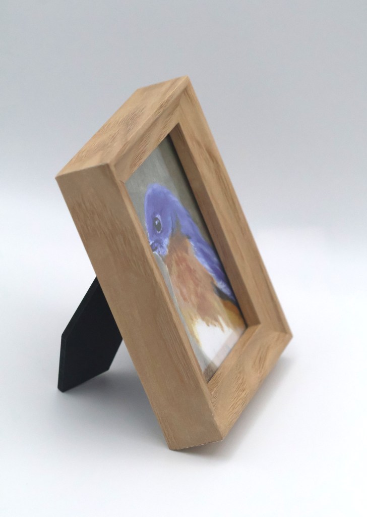 Male Bluebird Mini Print