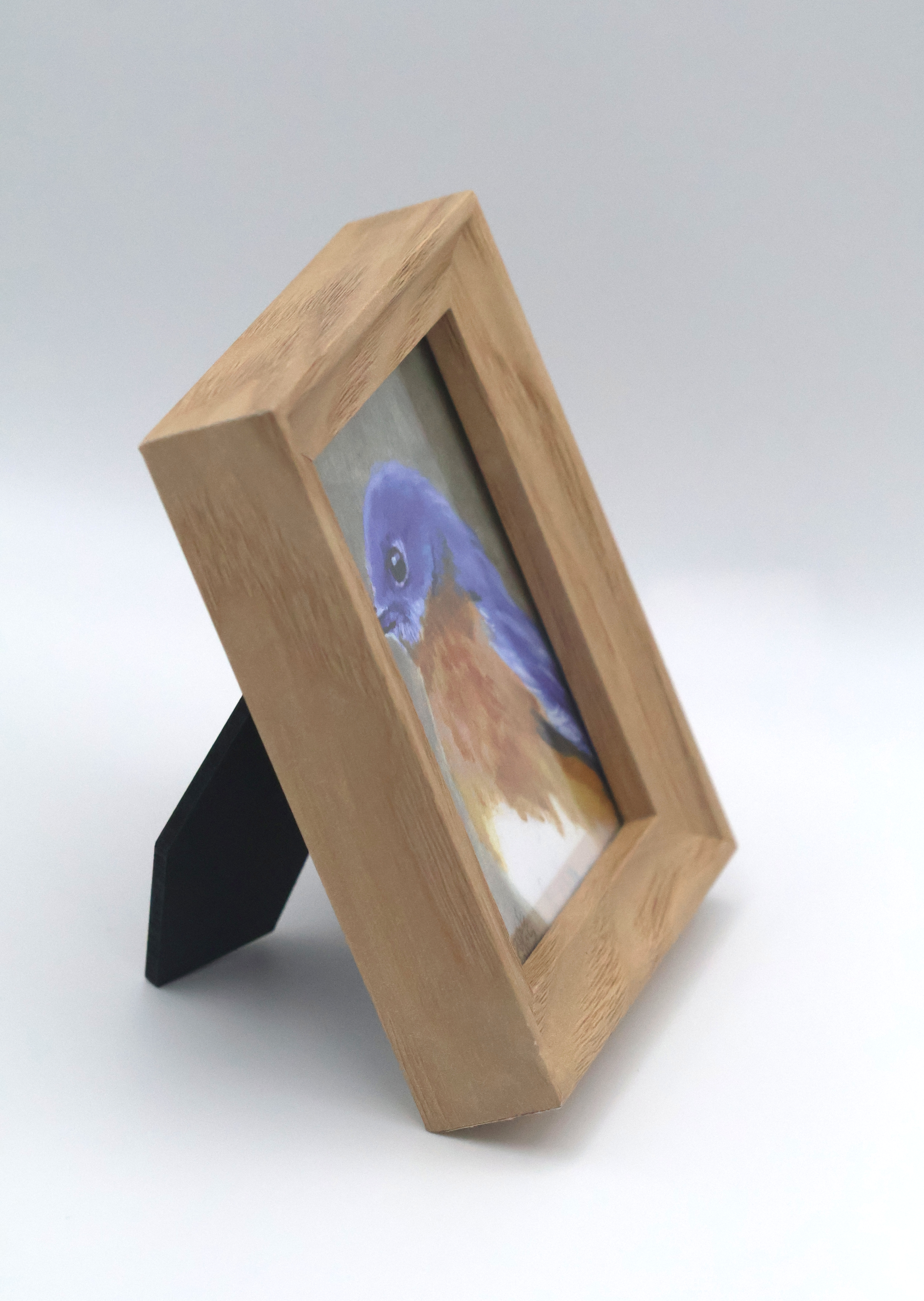 Male Bluebird Mini Print - Image 2