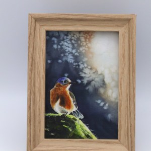 Bluebird in the Sunlight Mini Print