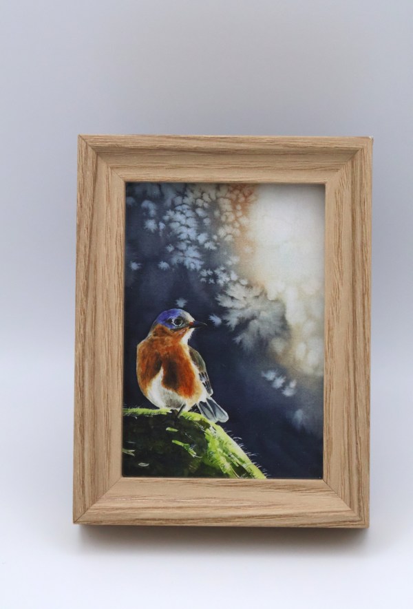 Bluebird in the Sunlight Mini Print