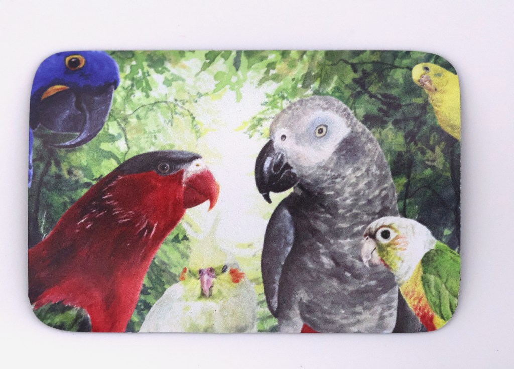 Exotic Bird Lover (no text) Magnet