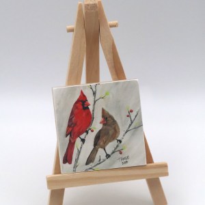 Cardinal Mates Mini Print - Image 1