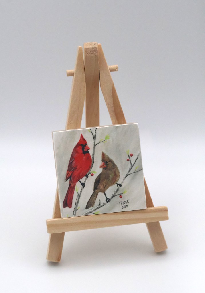 Cardinal Mates Mini Print