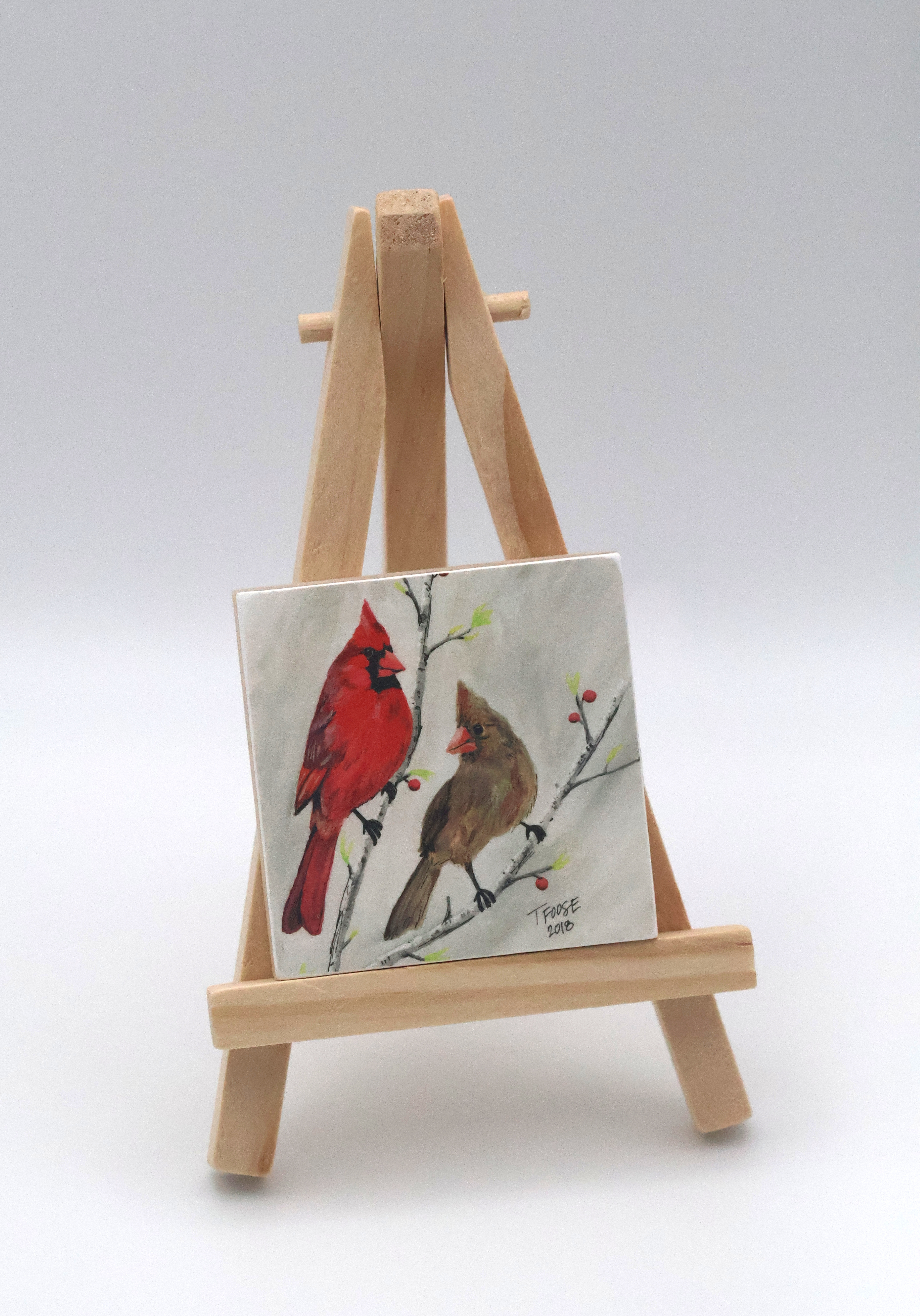 Cardinal Mates Mini Print - Image 1