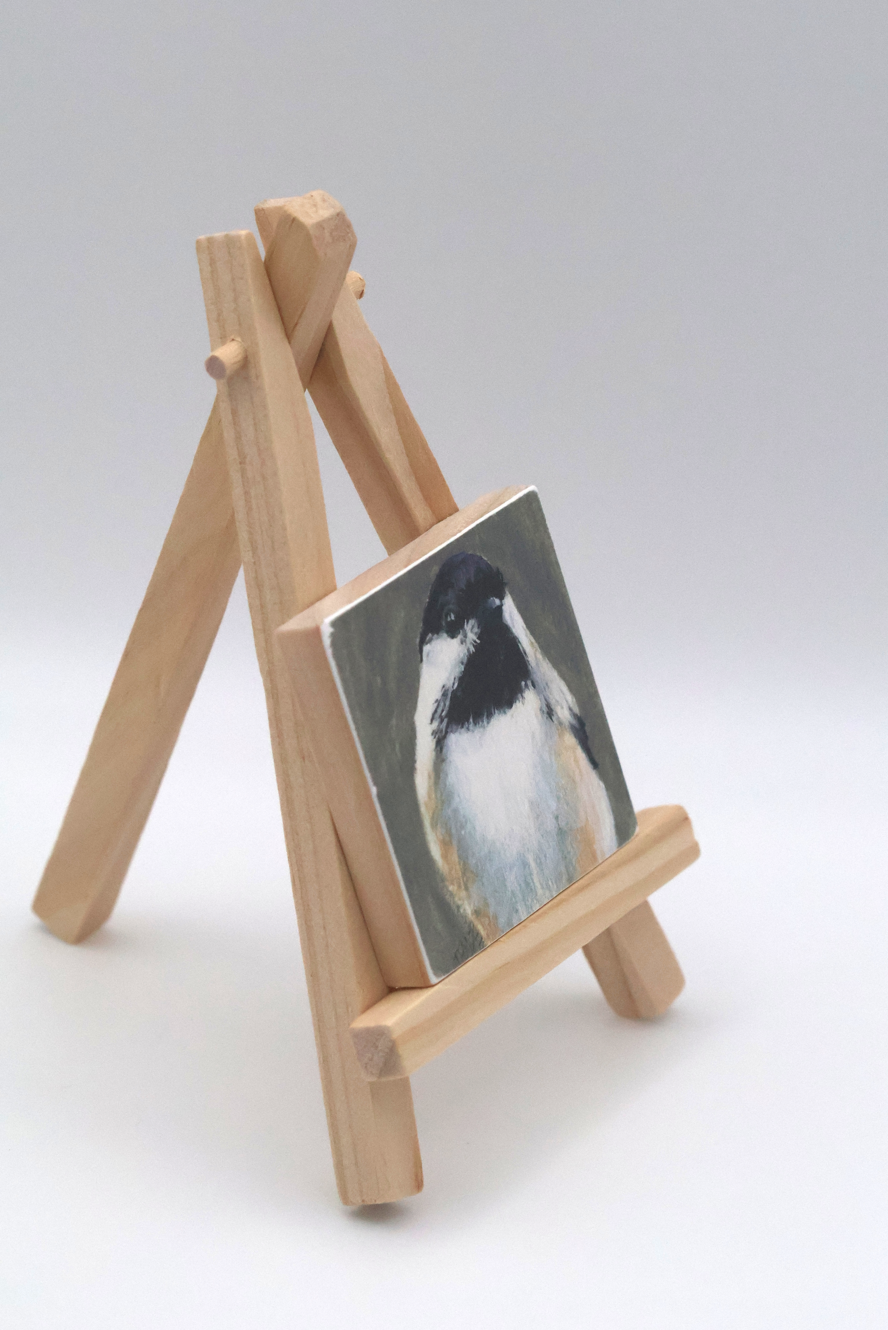 Chickadee Front Profile Mini Print - Image 2