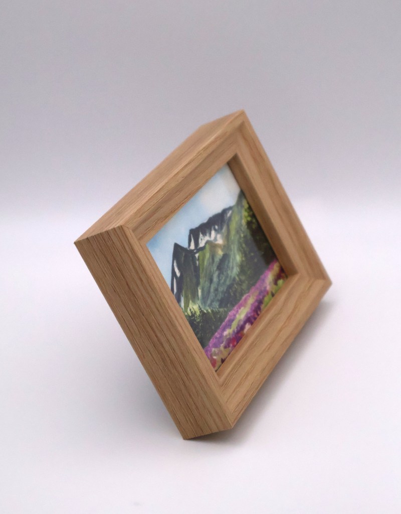 Tulips and Mountains Mini Print