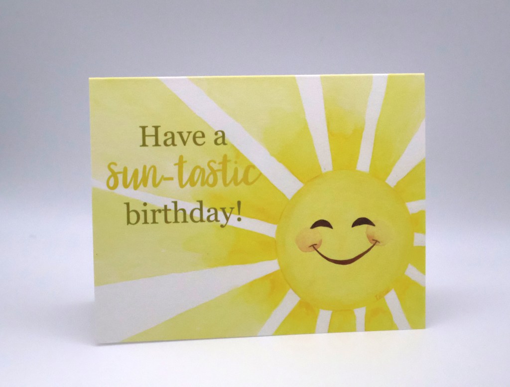 Sunshine Greeting Card