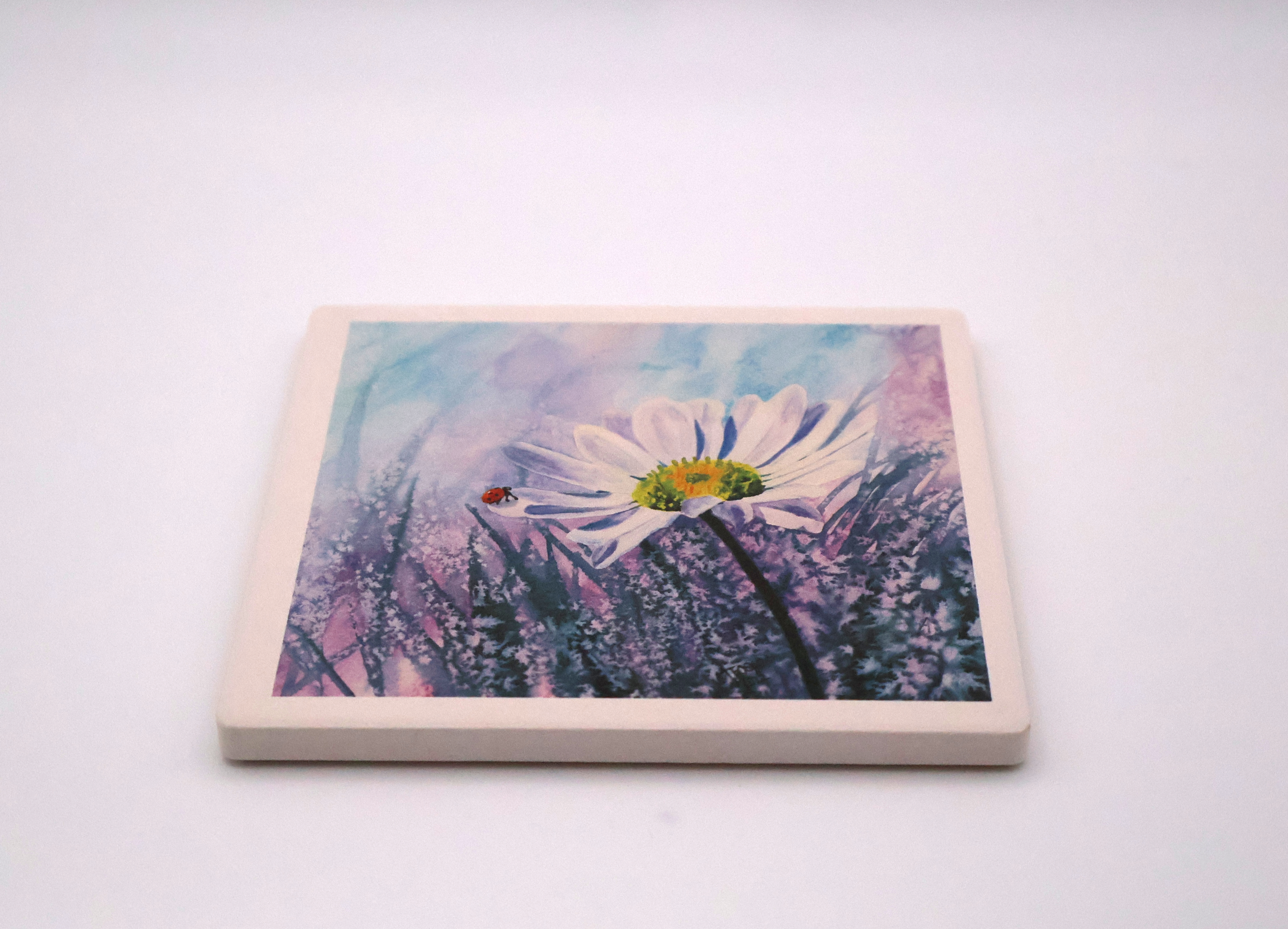 Ladybug on a Flower Coaster - Image 2